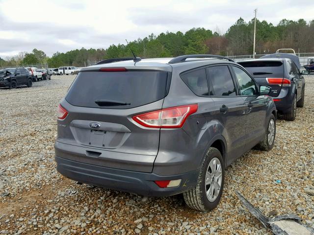 1FMCU0F77EUC12900 - 2014 FORD ESCAPE S GRAY photo 4