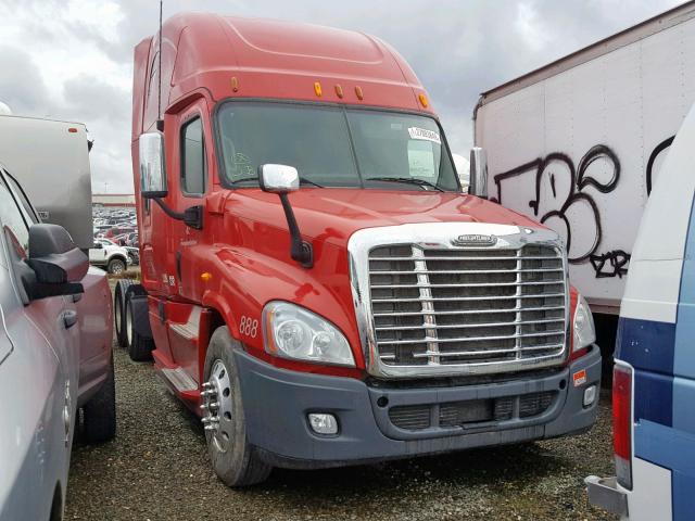 3AKJGLDR5DSFF8842 - 2013 FREIGHTLINER CASCADIA 1 RED photo 1