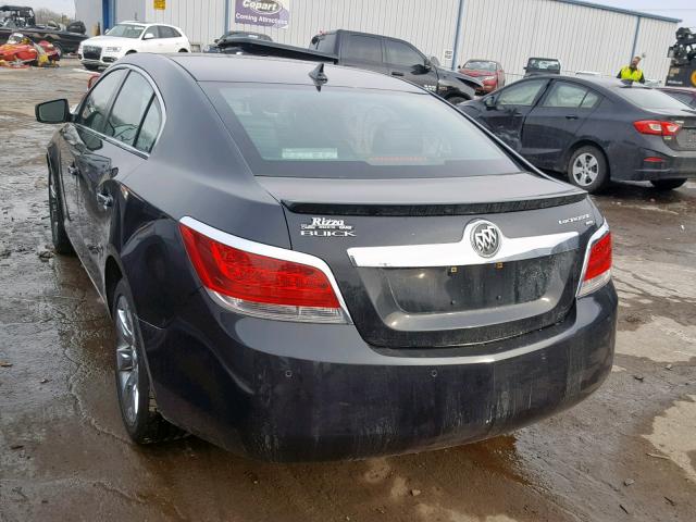 1G4GC5ED4BF399599 - 2011 BUICK LACROSSE C BLACK photo 3