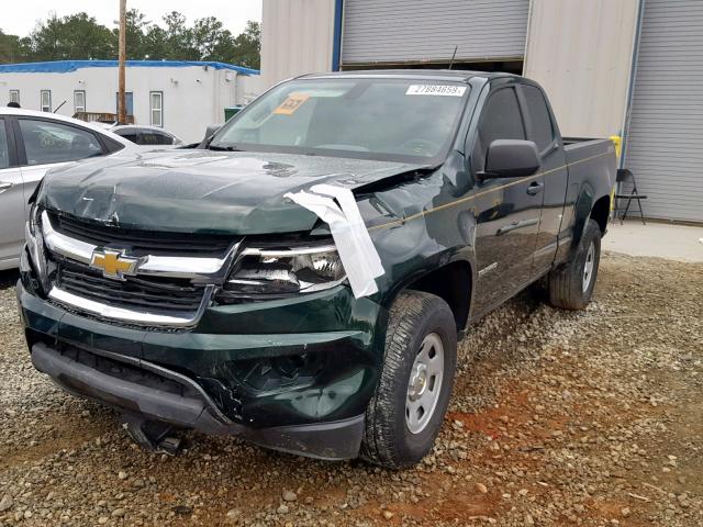 1GCHTAEA5F1148102 - 2015 CHEVROLET COLORADO GREEN photo 2