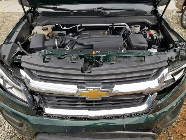 1GCHTAEA5F1148102 - 2015 CHEVROLET COLORADO GREEN photo 7