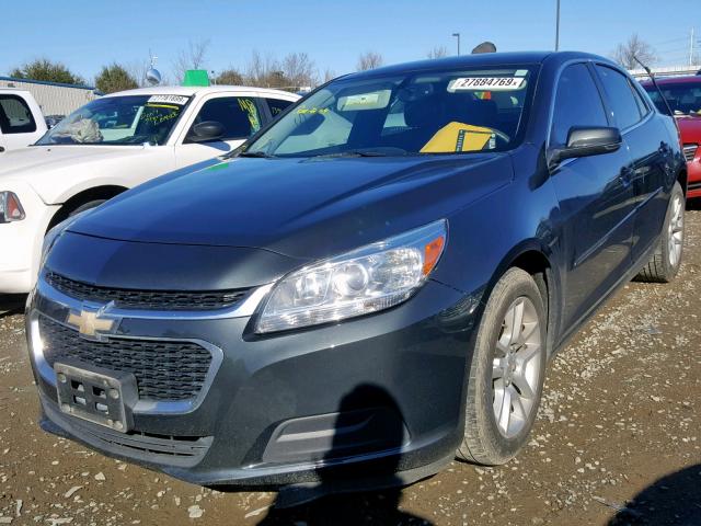 1G11C5SL3EF265993 - 2014 CHEVROLET MALIBU 1LT GRAY photo 2