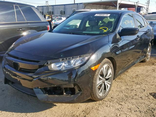 2HGFC1F79GH638900 - 2016 HONDA CIVIC EXL BLUE photo 2