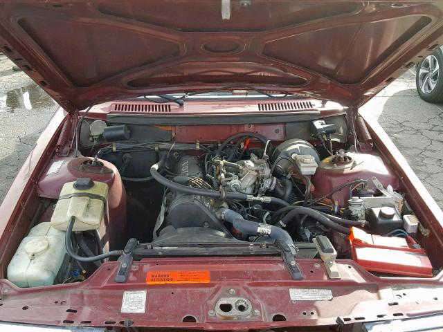 YV1AA8859L1875571 - 1990 VOLVO 240 BASE RED photo 7