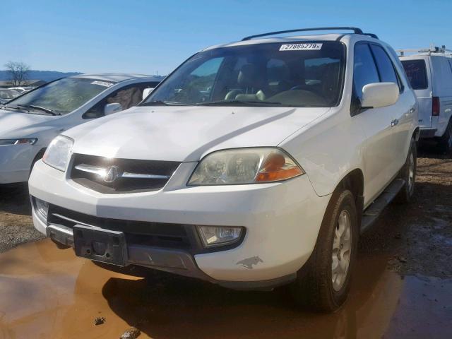 2HNYD18652H541785 - 2002 ACURA MDX TOURIN WHITE photo 2