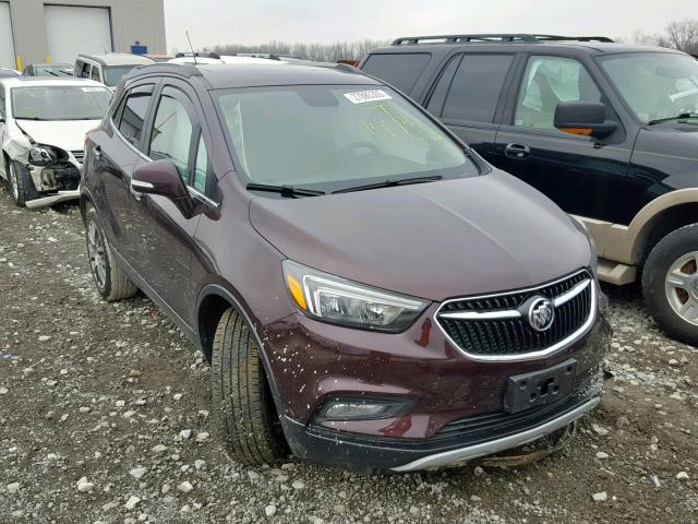 KL4CJ1SB4HB129108 - 2017 BUICK ENCORE SPO MAROON photo 1