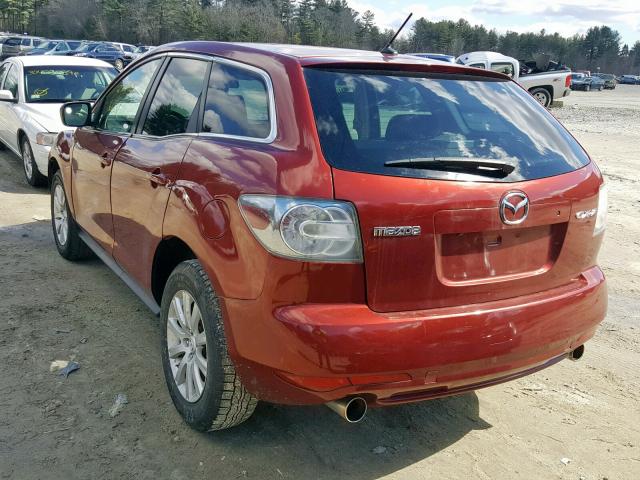 JM3ER2A59B0379902 - 2011 MAZDA CX-7 RED photo 3