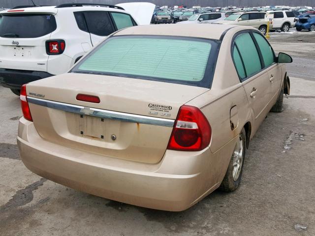 1G1ZT54884F234068 - 2004 CHEVROLET MALIBU LS GOLD photo 4