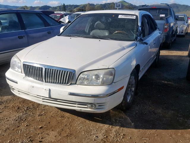 KMHFU45E65A392697 - 2005 HYUNDAI XG 350 WHITE photo 2