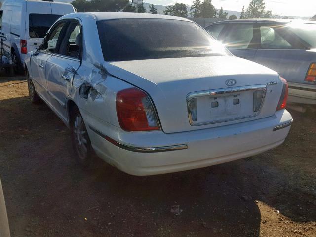 KMHFU45E65A392697 - 2005 HYUNDAI XG 350 WHITE photo 3