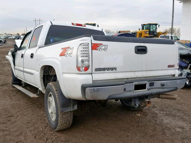 2GTEK13TX61119571 - 2006 GMC NEW SIERRA WHITE photo 3