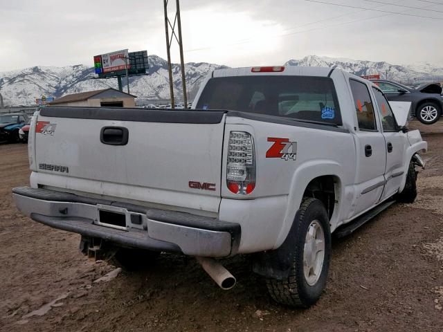 2GTEK13TX61119571 - 2006 GMC NEW SIERRA WHITE photo 4