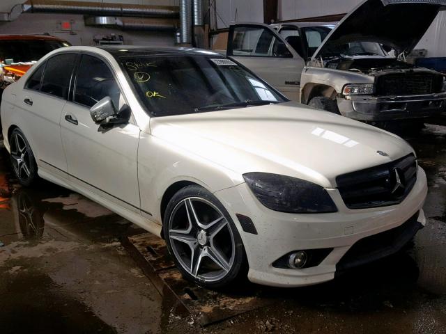 WDDGF8FB4AF454566 - 2010 MERCEDES-BENZ C 250 4MAT WHITE photo 1