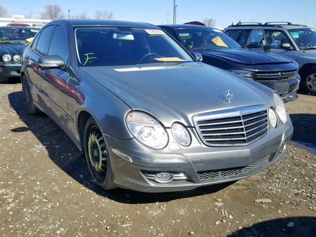 WDBUF56X67B150726 - 2007 MERCEDES-BENZ E 350 GRAY photo 1