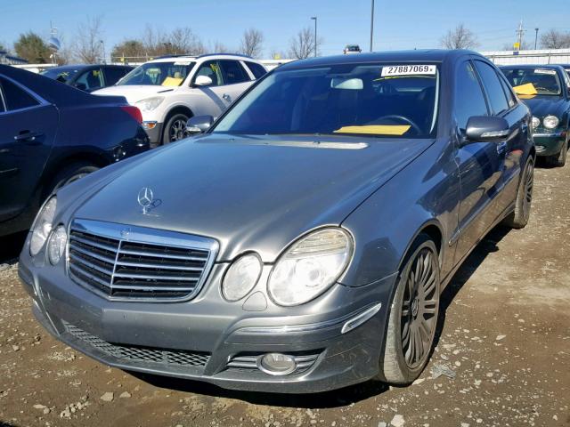 WDBUF56X67B150726 - 2007 MERCEDES-BENZ E 350 GRAY photo 2