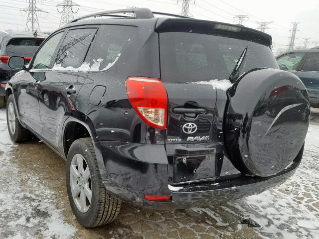 JTMBK31V386049541 - 2008 TOYOTA RAV4 LIMIT BLACK photo 3