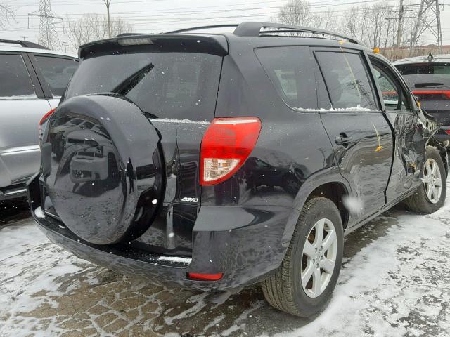 JTMBK31V386049541 - 2008 TOYOTA RAV4 LIMIT BLACK photo 4