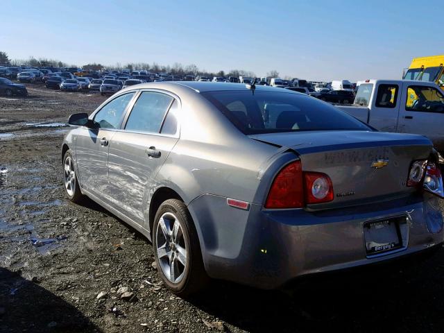 1G1ZH57B184260084 - 2008 CHEVROLET MALIBU 1LT 灰色 照片 3