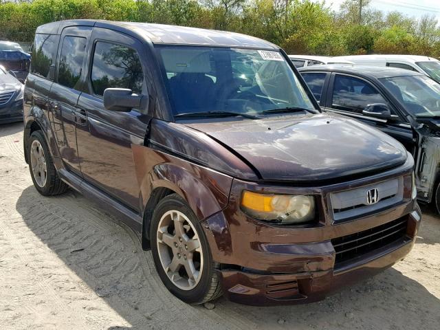 5J6YH18988L003981 - 2008 HONDA ELEMENT SC BROWN photo 1