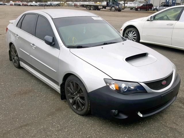 JF1GE75698G514573 - 2008 SUBARU IMPREZA WR SILVER photo 1