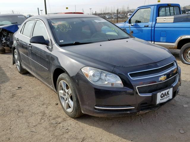 1G1ZC5EB4AF102771 - 2010 CHEVROLET MALIBU 1LT BLACK photo 1