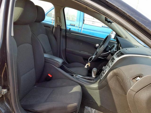 1G1ZC5EB4AF102771 - 2010 CHEVROLET MALIBU 1LT BLACK photo 5