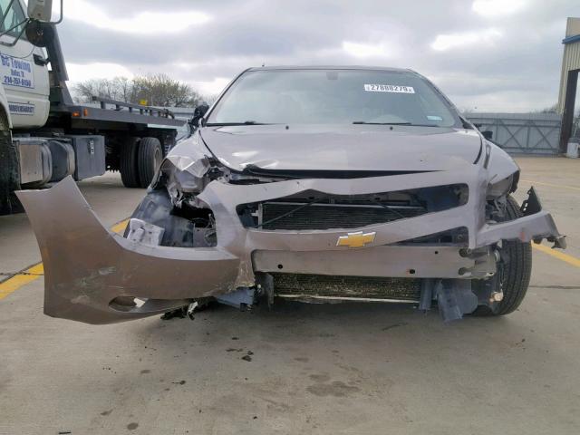 1G1ZB5E03CF244274 - 2012 CHEVROLET MALIBU LS SILVER photo 9