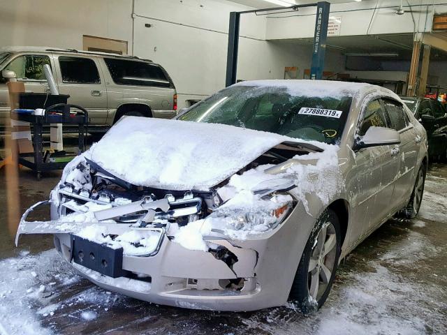 1G1ZC5E07CF129335 - 2012 CHEVROLET MALIBU 1LT 金色 照片 2