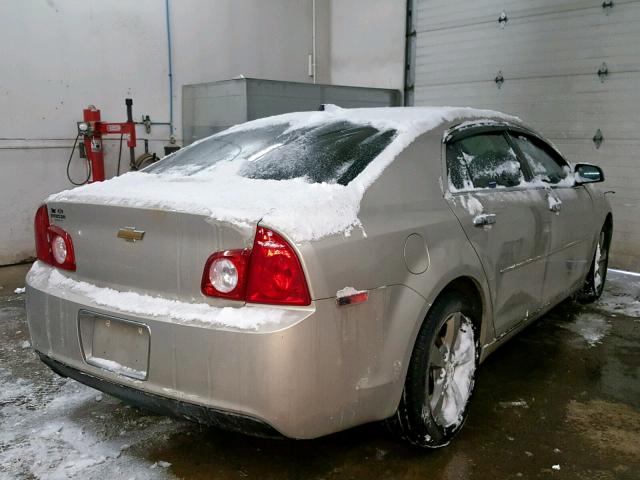 1G1ZC5E07CF129335 - 2012 CHEVROLET MALIBU 1LT 金色 照片 4