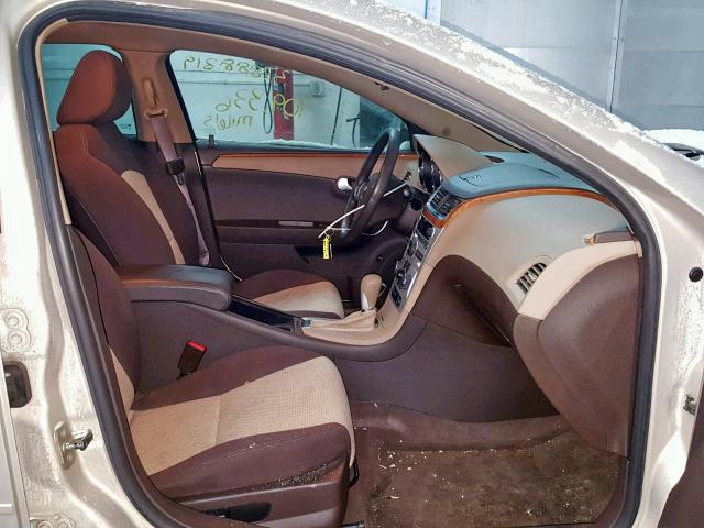1G1ZC5E07CF129335 - 2012 CHEVROLET MALIBU 1LT 金色 照片 5