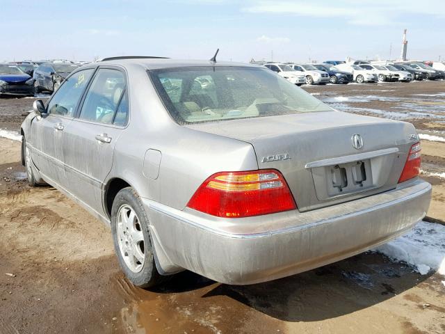 JH4KA96642C010732 - 2002 ACURA 3.5RL GOLD photo 3