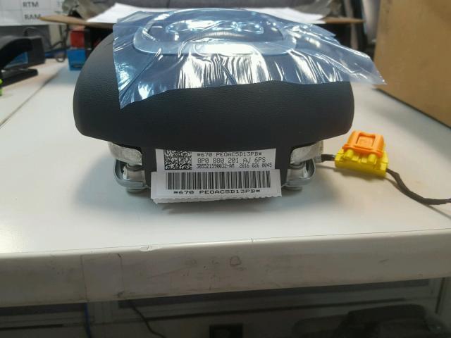 NNNN11111VVVVVNNN - 2008 AUDI AIRBAG BLACK photo 3