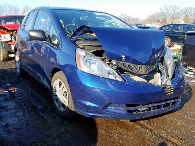 JHMGE8H33BC028064 - 2011 HONDA FIT BLUE photo 1