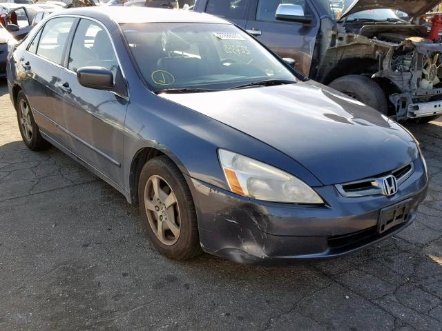 JHMCN36445C001568 - 2005 HONDA ACCORD HYB GRAY photo 1