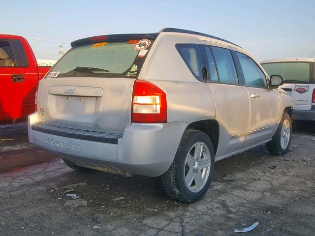 1J4NF4FB2AD649629 - 2010 JEEP COMPASS SP SILVER photo 4