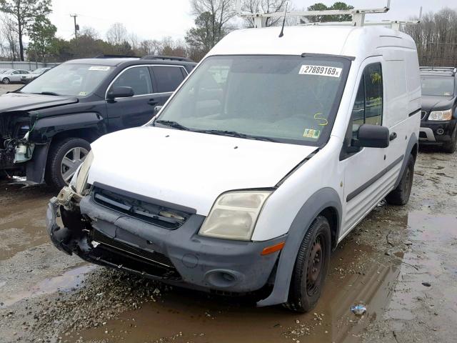 NM0LS7CN6AT024419 - 2010 FORD TRANSIT CO WHITE photo 2