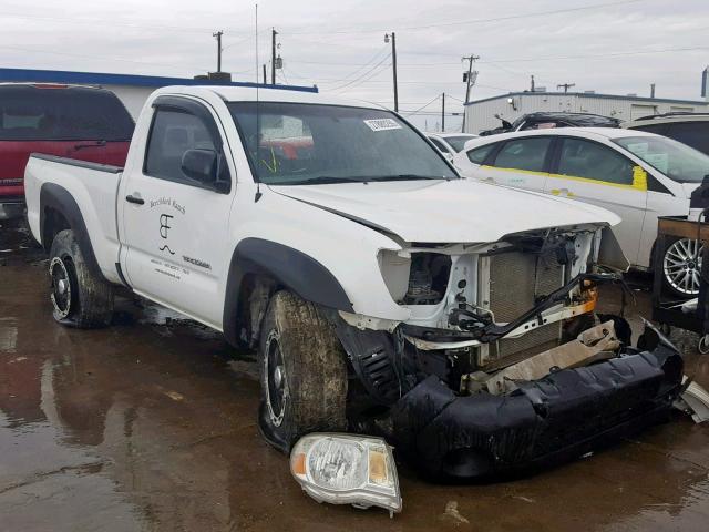 5TEPX42N86Z197101 - 2006 TOYOTA TACOMA WHITE photo 1