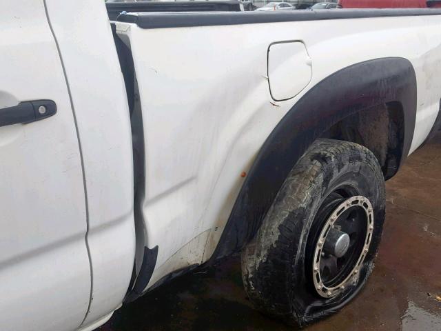 5TEPX42N86Z197101 - 2006 TOYOTA TACOMA WHITE photo 9