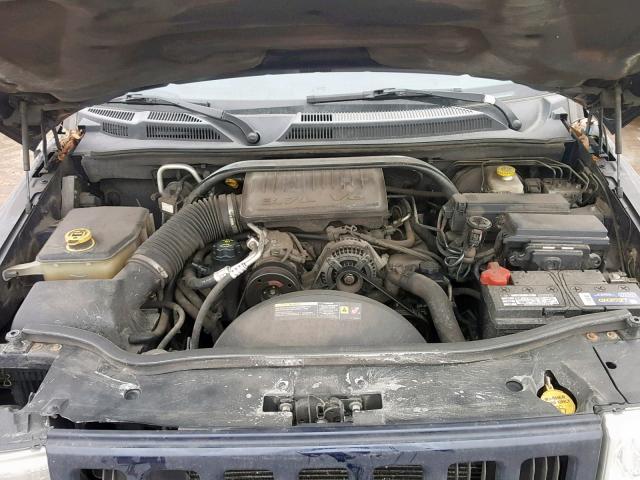 1J8HG48K76C235314 - 2006 JEEP COMMANDER BLUE photo 7