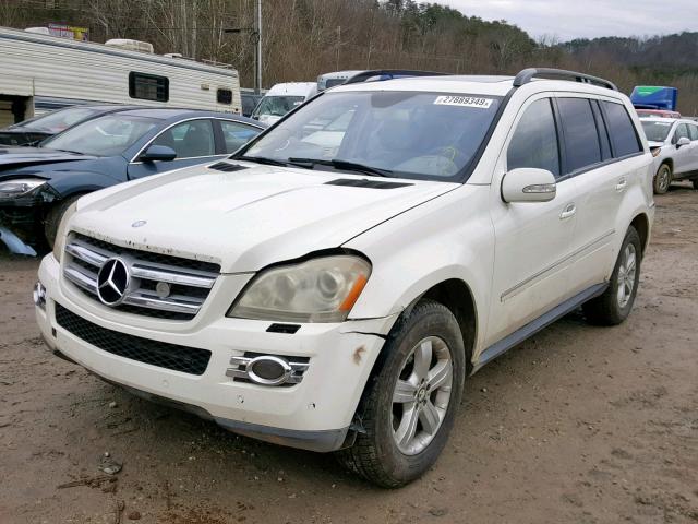 4JGBF22E78A426958 - 2008 MERCEDES-BENZ GL 320 CDI WHITE photo 2