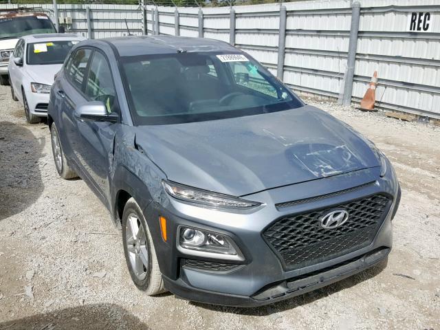 KM8K12AA7KU242249 - 2019 HYUNDAI KONA SE GRAY photo 1