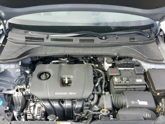 KM8K12AA7KU242249 - 2019 HYUNDAI KONA SE GRAY photo 7