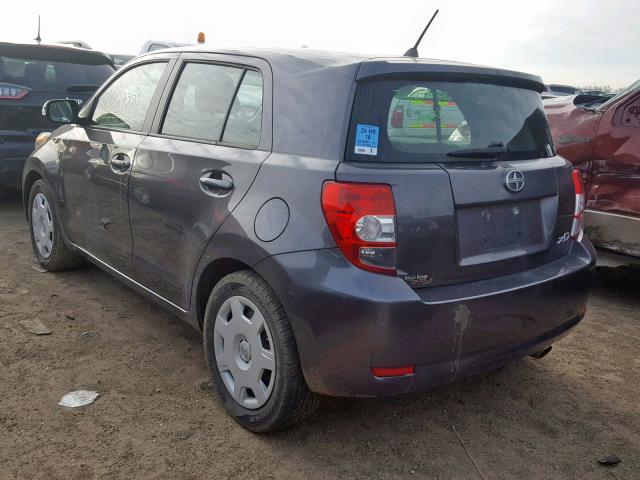 JTKKU10488J031002 - 2008 SCION XD GRAY photo 3