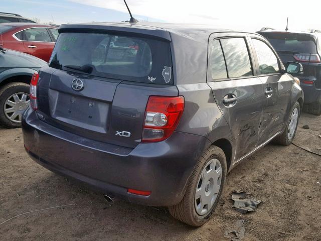 JTKKU10488J031002 - 2008 SCION XD GRAY photo 4