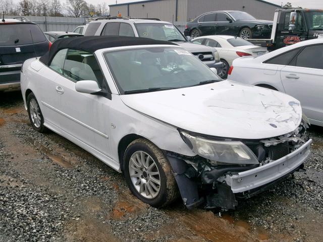 YS3FB79Y686004707 - 2008 SAAB 9-3 2.0T WHITE photo 1