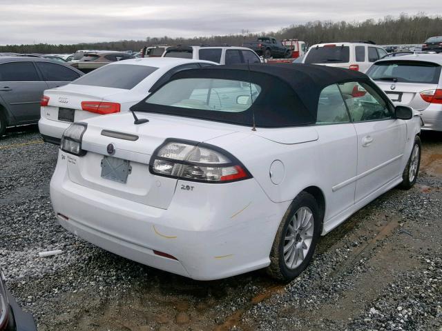 YS3FB79Y686004707 - 2008 SAAB 9-3 2.0T WHITE photo 4