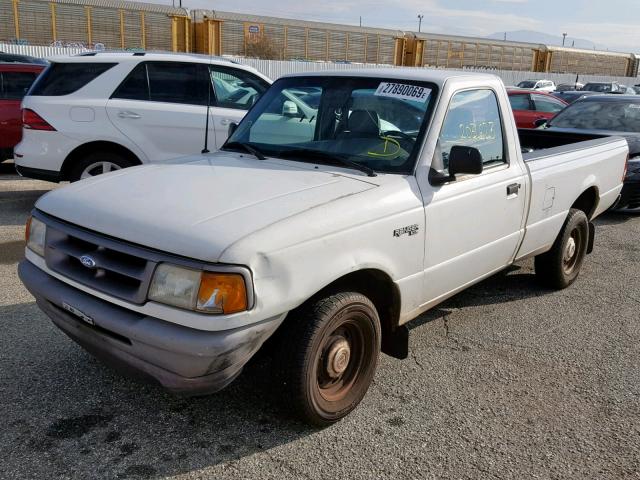 1FTCR10A7TPA13034 - 1996 FORD RANGER WHITE photo 2