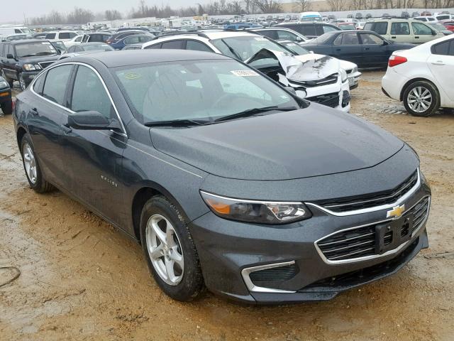 1G1ZB5ST8HF134343 - 2017 CHEVROLET MALIBU LS GRAY photo 1