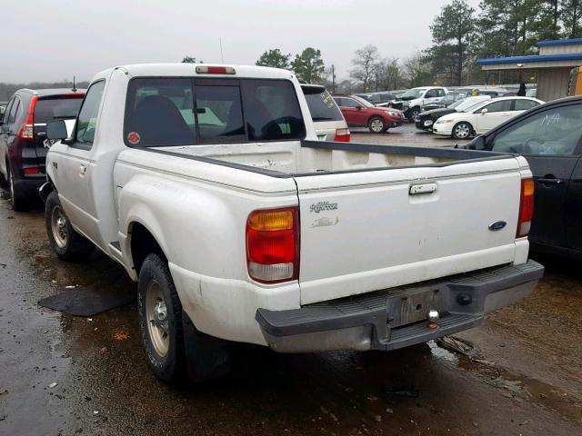 1FTYR10C6WPA08838 - 1998 FORD RANGER WHITE photo 3