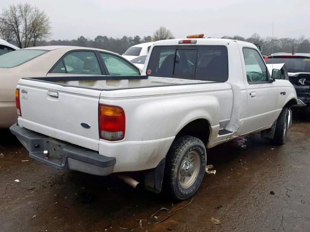 1FTYR10C6WPA08838 - 1998 FORD RANGER WHITE photo 4